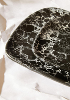 Cook Nook Hygge Large Black Marble Effect Serving Platter