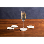Cook Nook Marble Luxe Set Of 4 Coasters