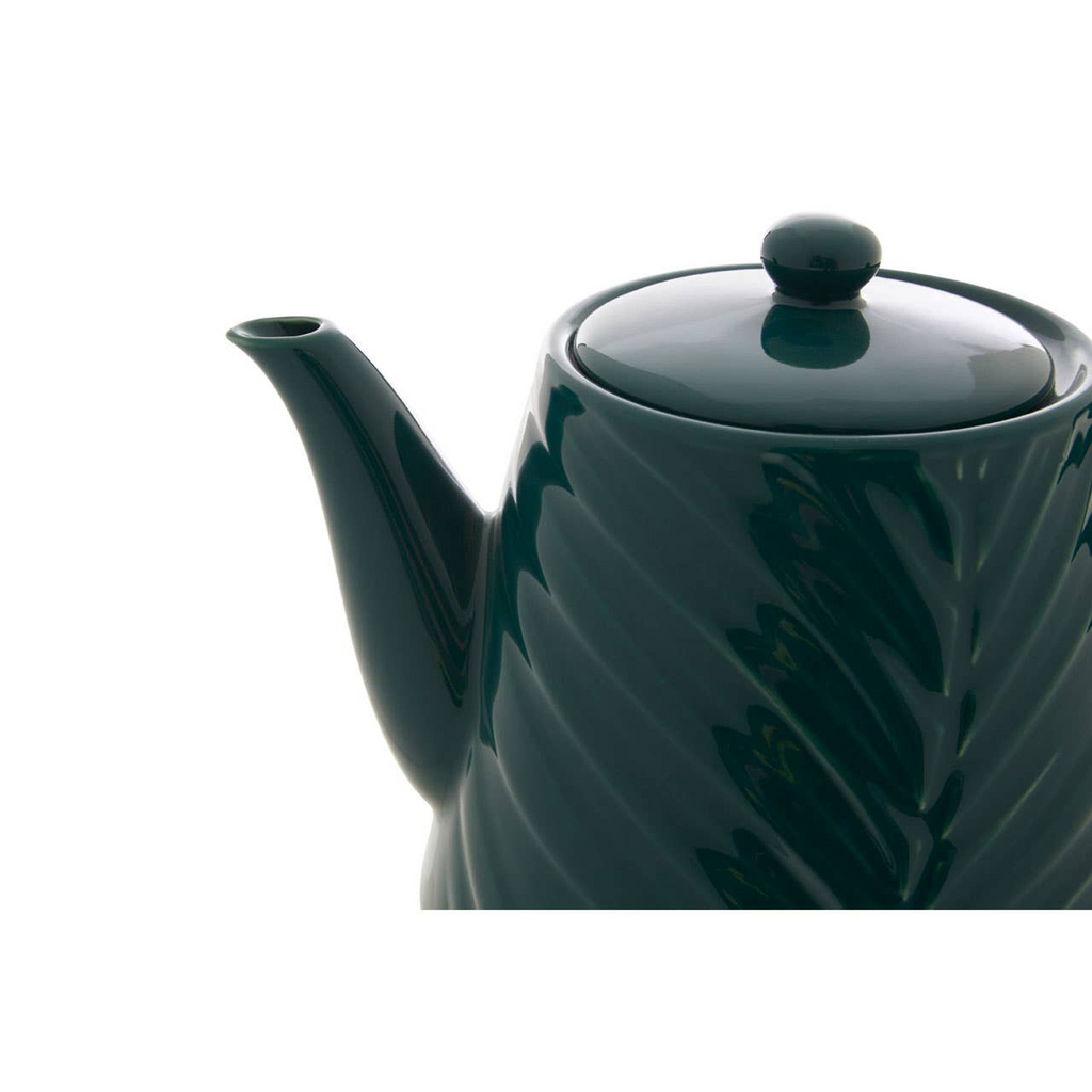 Cook Nook Bali Dark Green Teapot