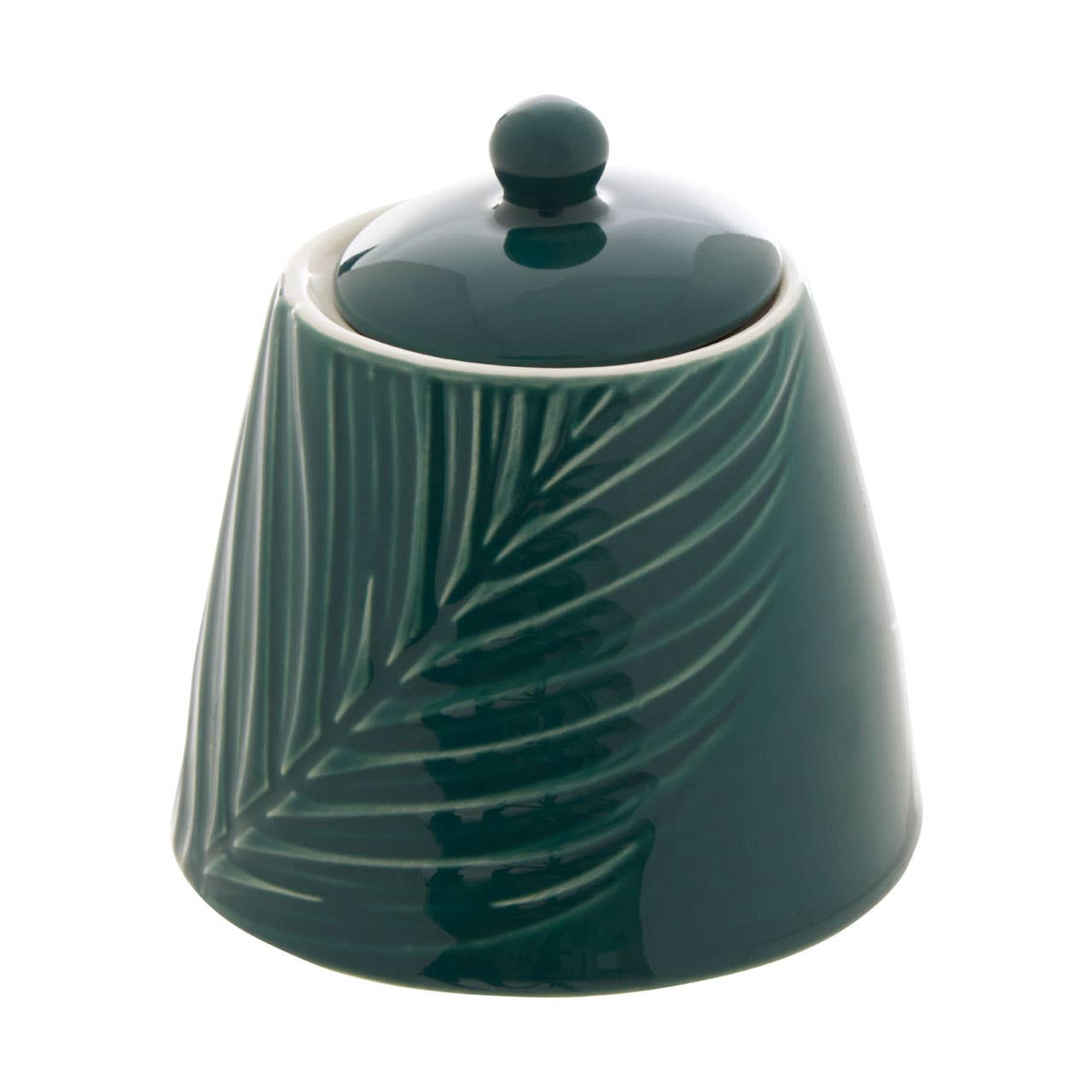 Cook Nook Bali Dark Green Sugar Pot