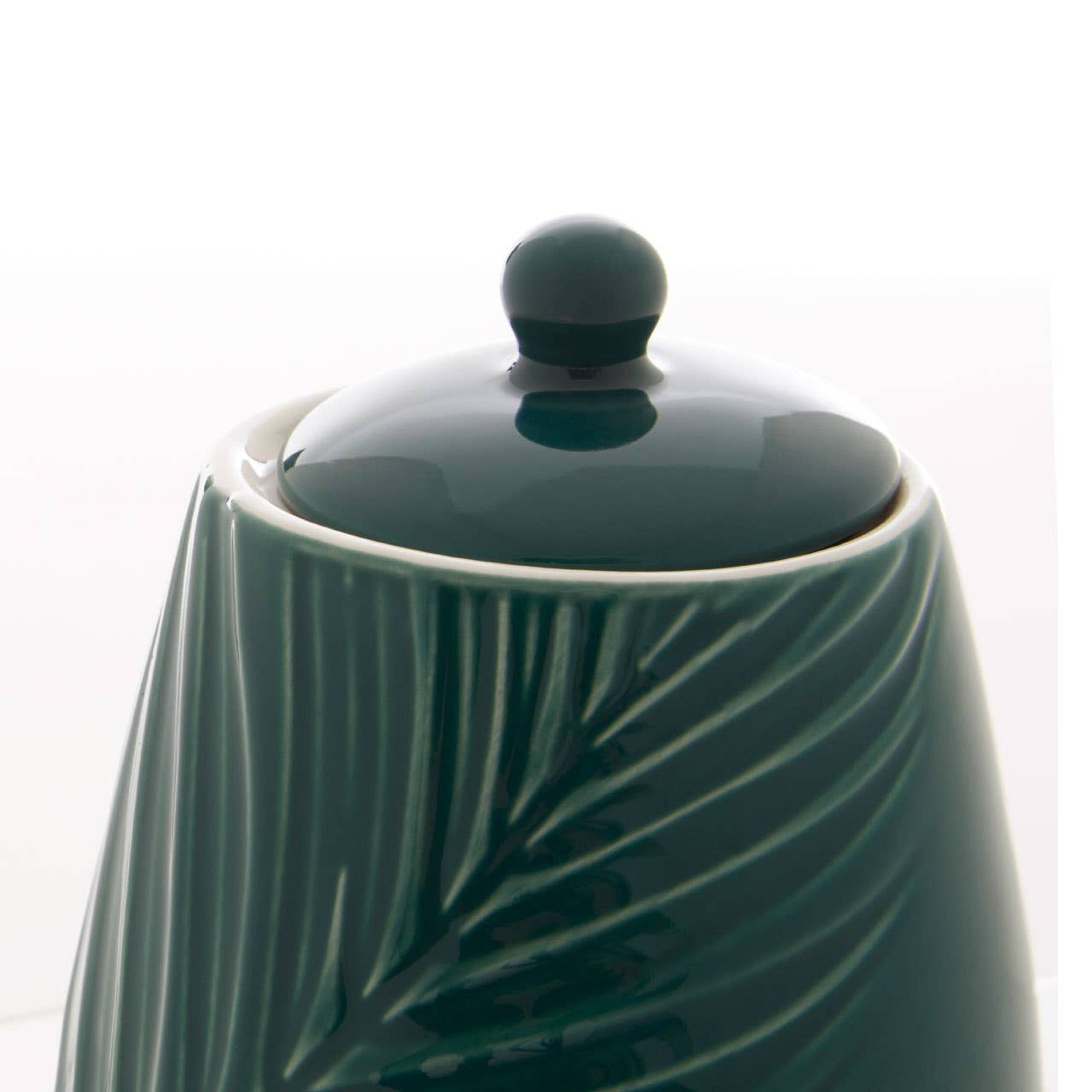 Cook Nook Bali Dark Green Sugar Pot