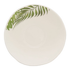 Cook Nook Bali Dark Green Medium Salad Bowl with Leaf Design