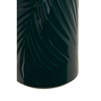 Cook Nook Bali Dark Green Large Storage Jar With Bamboo Lid