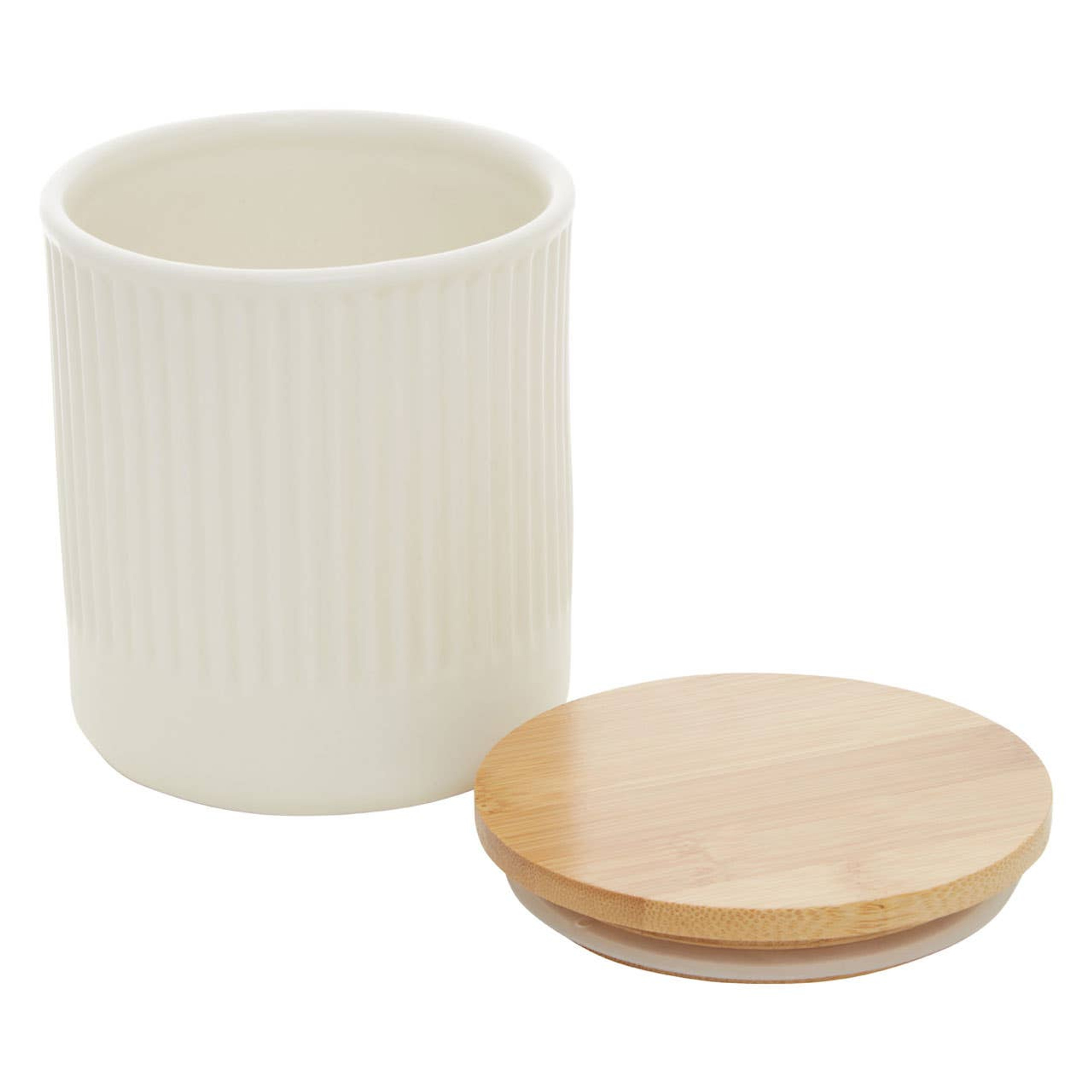 Cook Nook Geome Cream 550ml Storage Canister