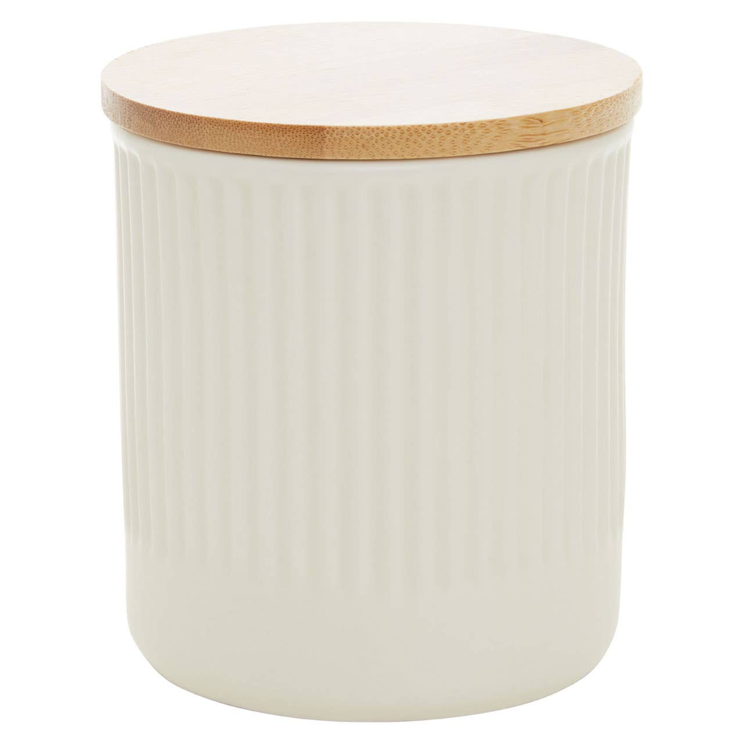Cook Nook Geome Cream 550ml Storage Canister