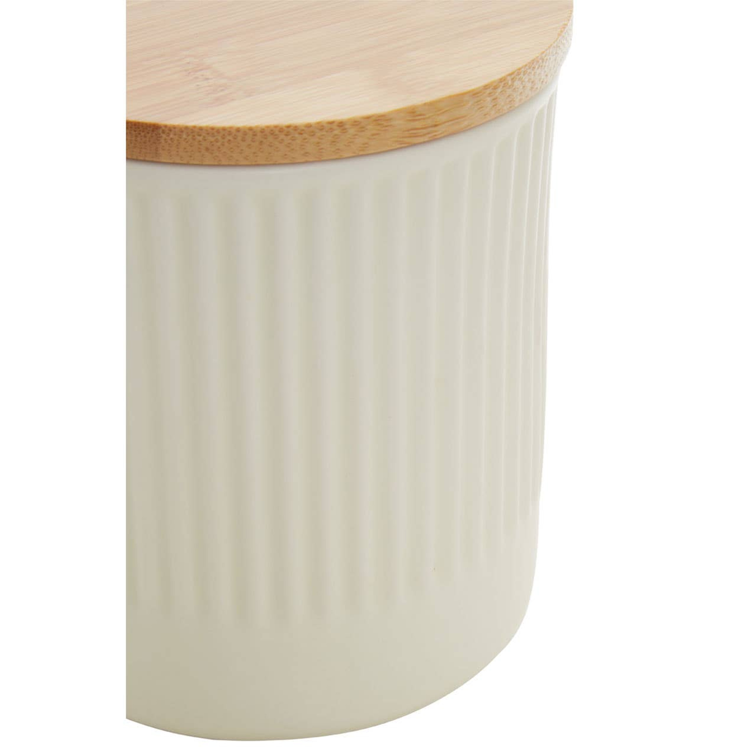 Cook Nook Geome Cream 550ml Storage Canister