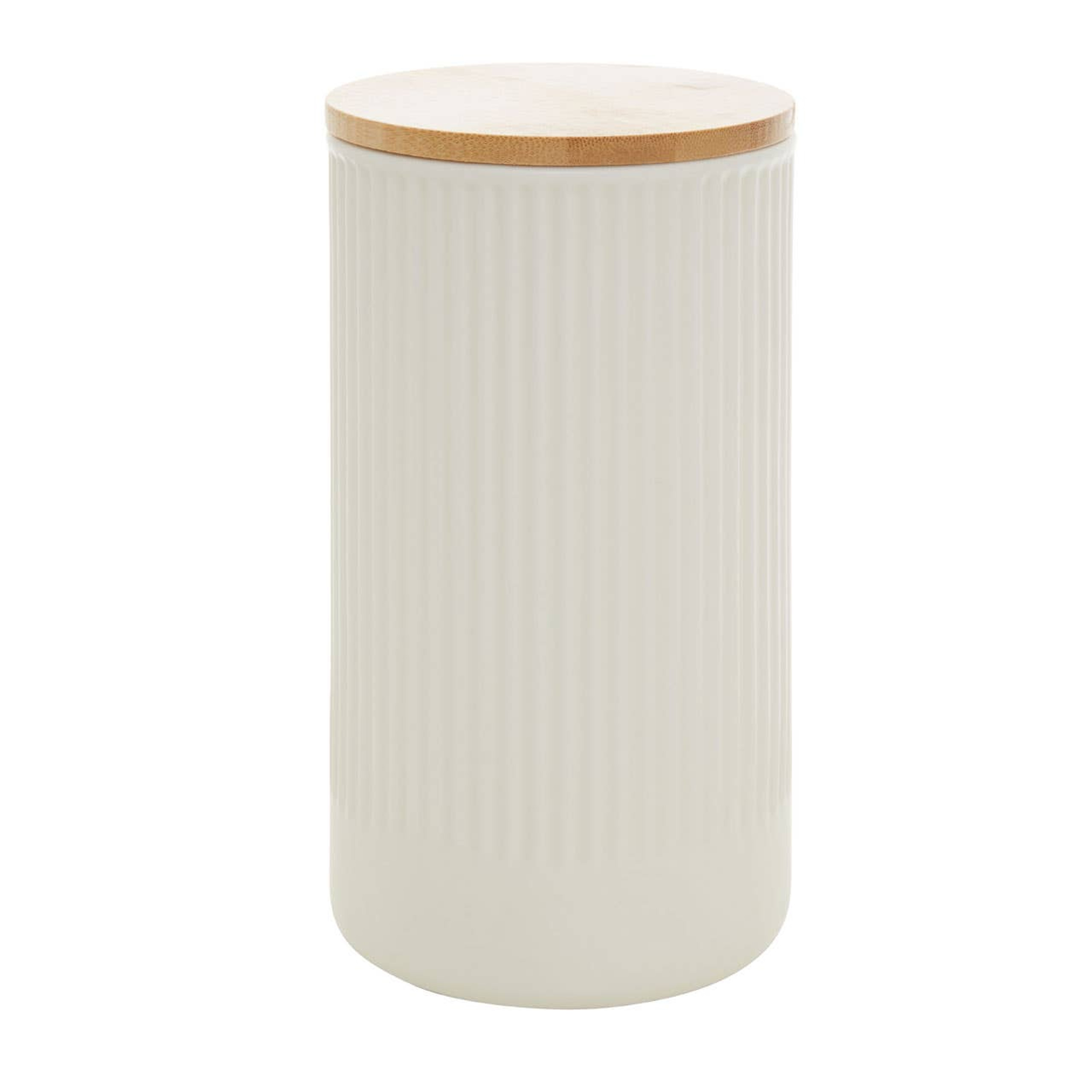 Cook Nook Geome Cream 1250ml Storage Canister