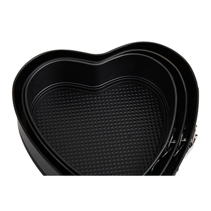 From Scratch Set Of Three Heart Shaped Springform Cake Tins