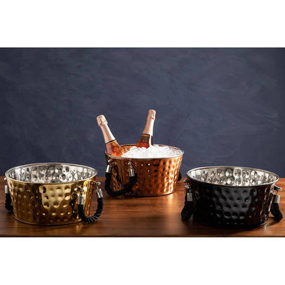 Miressa Large Gold Finish Party Bucket