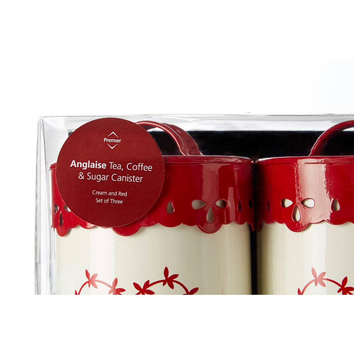 Anglaise Tea Coffee and Sugar Canister Set