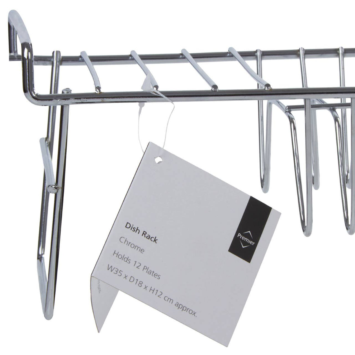 Soren Chrome Rectangular Dish Rack