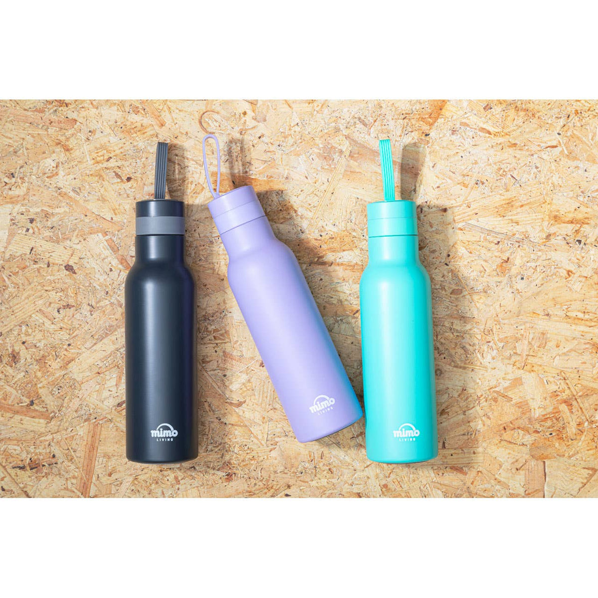 Mimo Grey Matte 500ml Sports Bottle