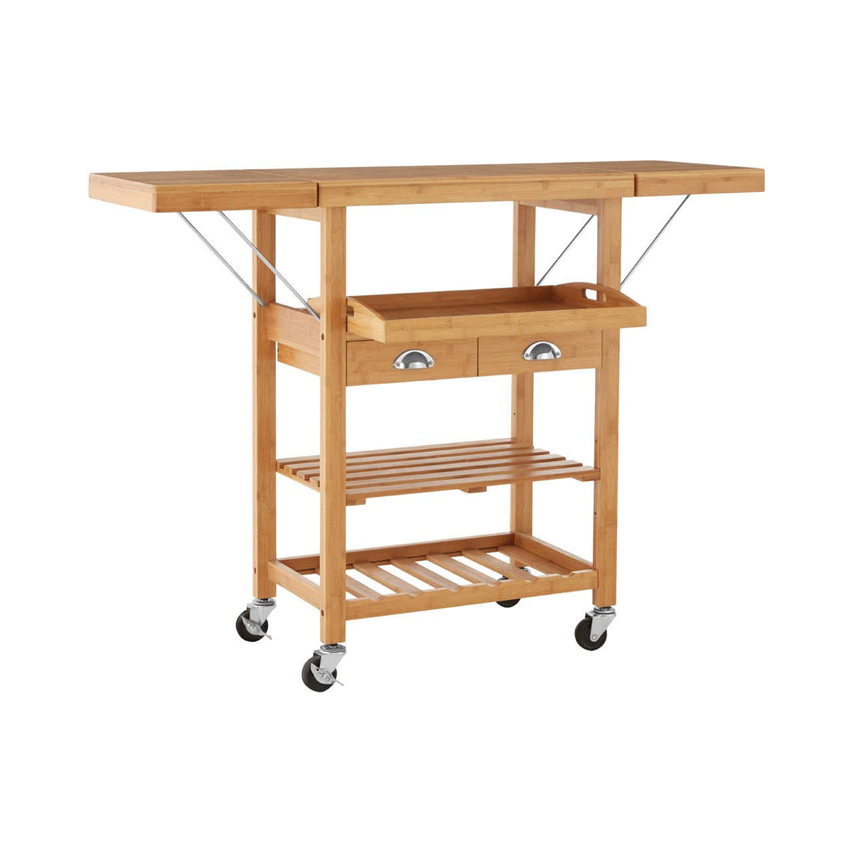 Harlow Bamboo Kitchen Trolley
