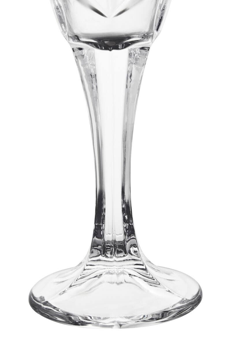 Beaufort Set of 4 Crystal  Champagne Glasses