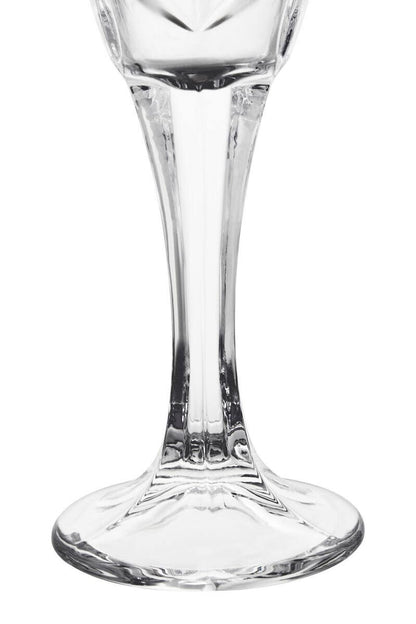Beaufort Set of 4 Crystal  Champagne Glasses
