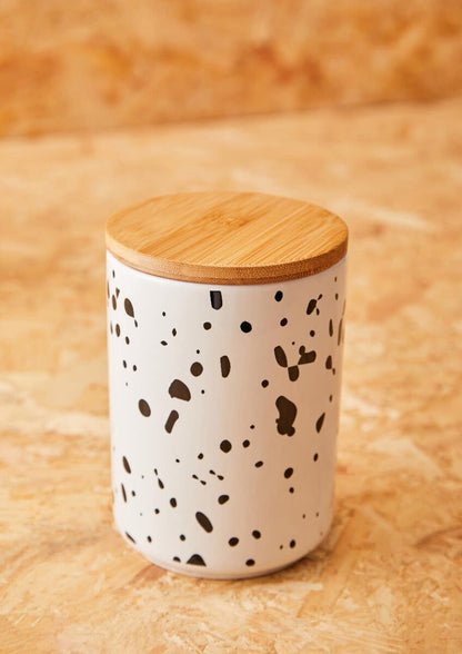 Speckled Large Storage Canister