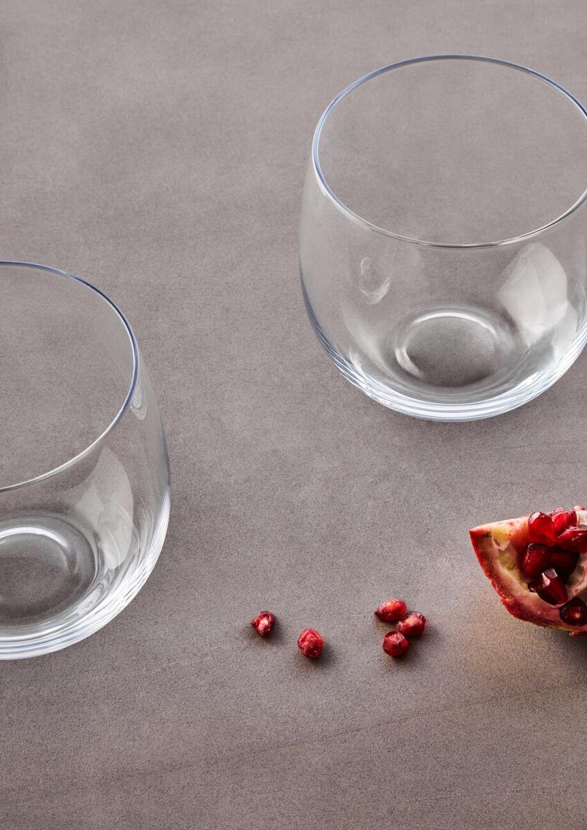 Ada Set Of 4 Small Crystal Tumblers
