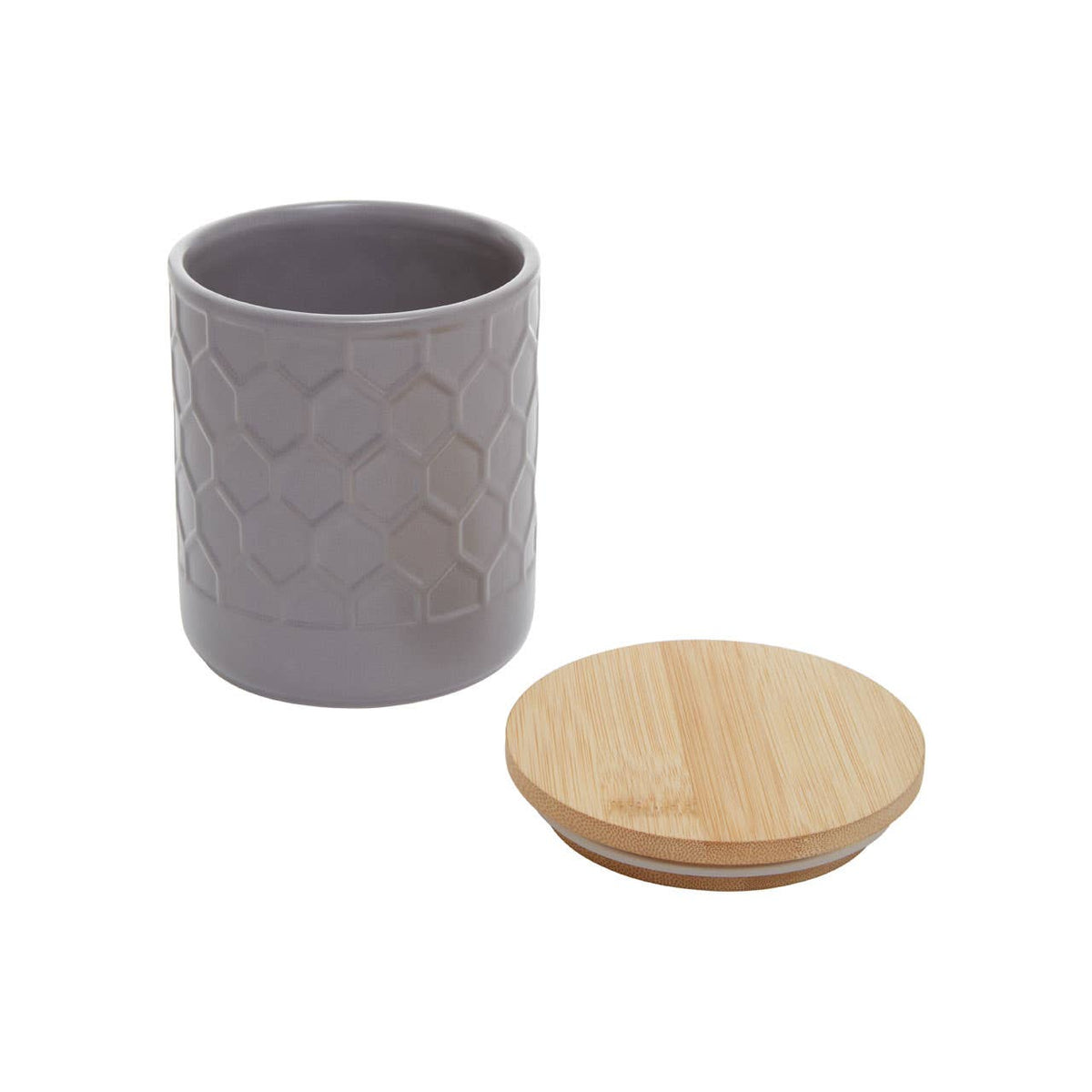 Geome Grey 550ml Storage Canister
