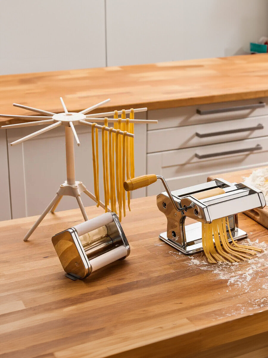 From Scratch  Chrome Multi Pasta Maker and Dryer Set