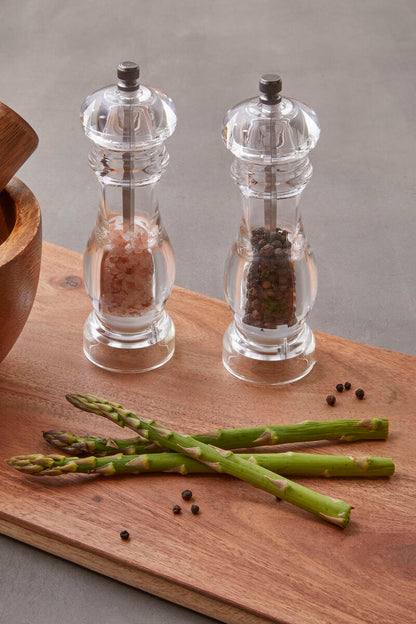 Cody Small Acrylic Salt And Pepper Mill Set