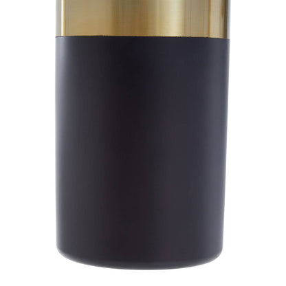 Mixology Gold Finish and Black Wine Cooler