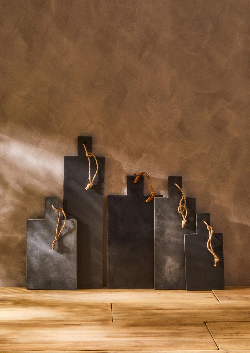 Preto Large Slate Paddle Chopping And Serving Board