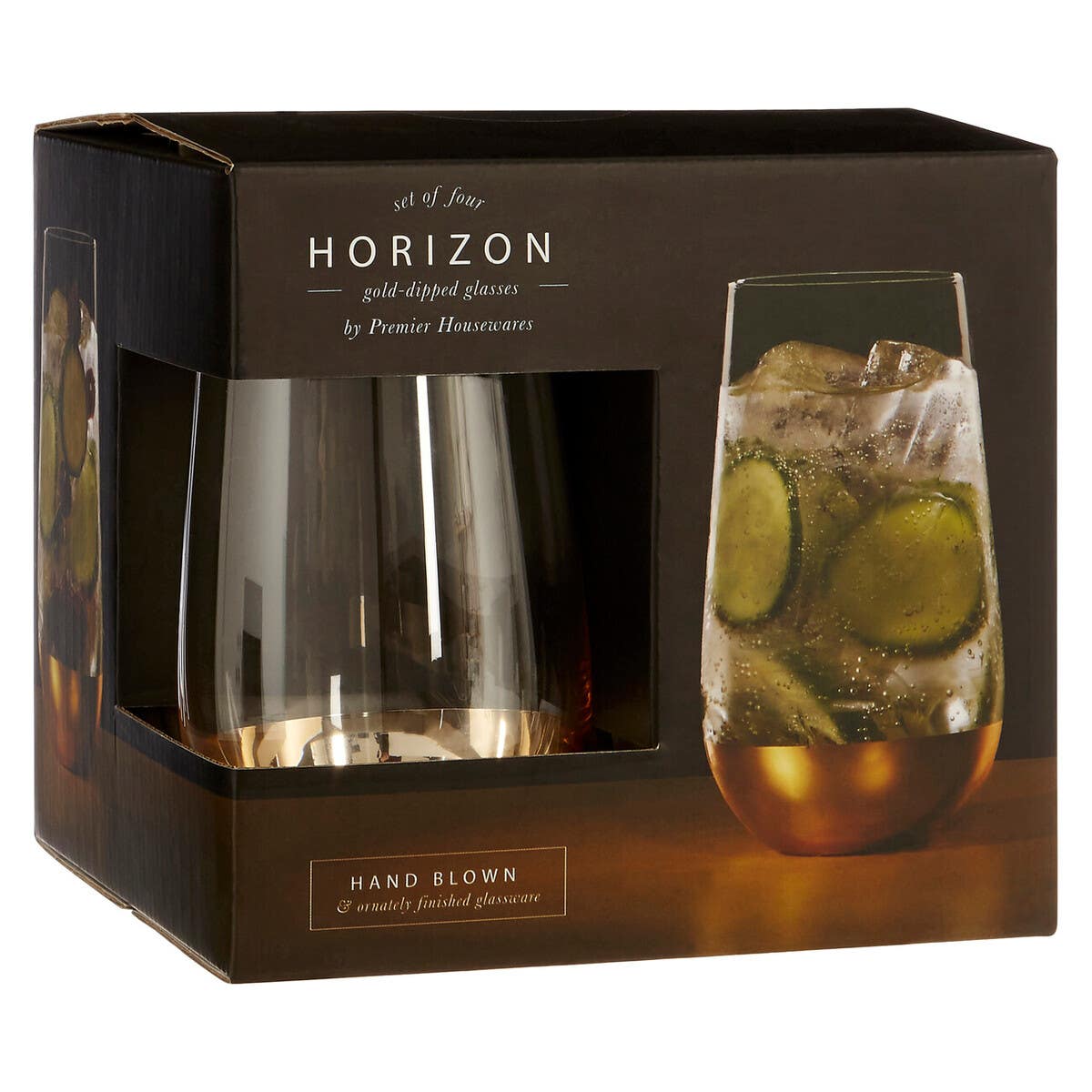 Horizon Set Of Four Highball Glasses