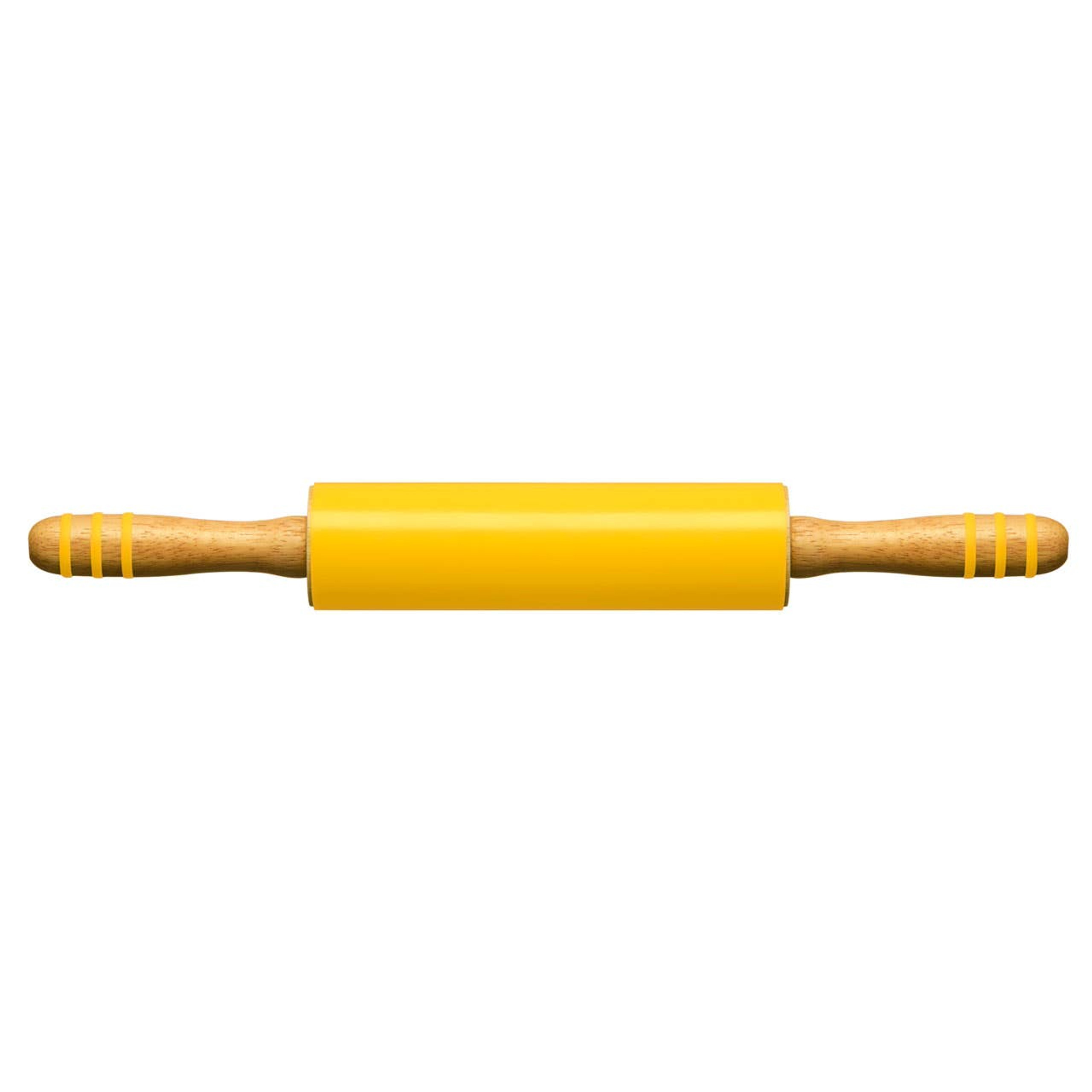 Cook Nook Zing Yellow Silicone Rolling Pin