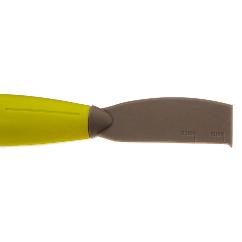 Cook Nook Lime Green And Grey Butter Scoop Tool