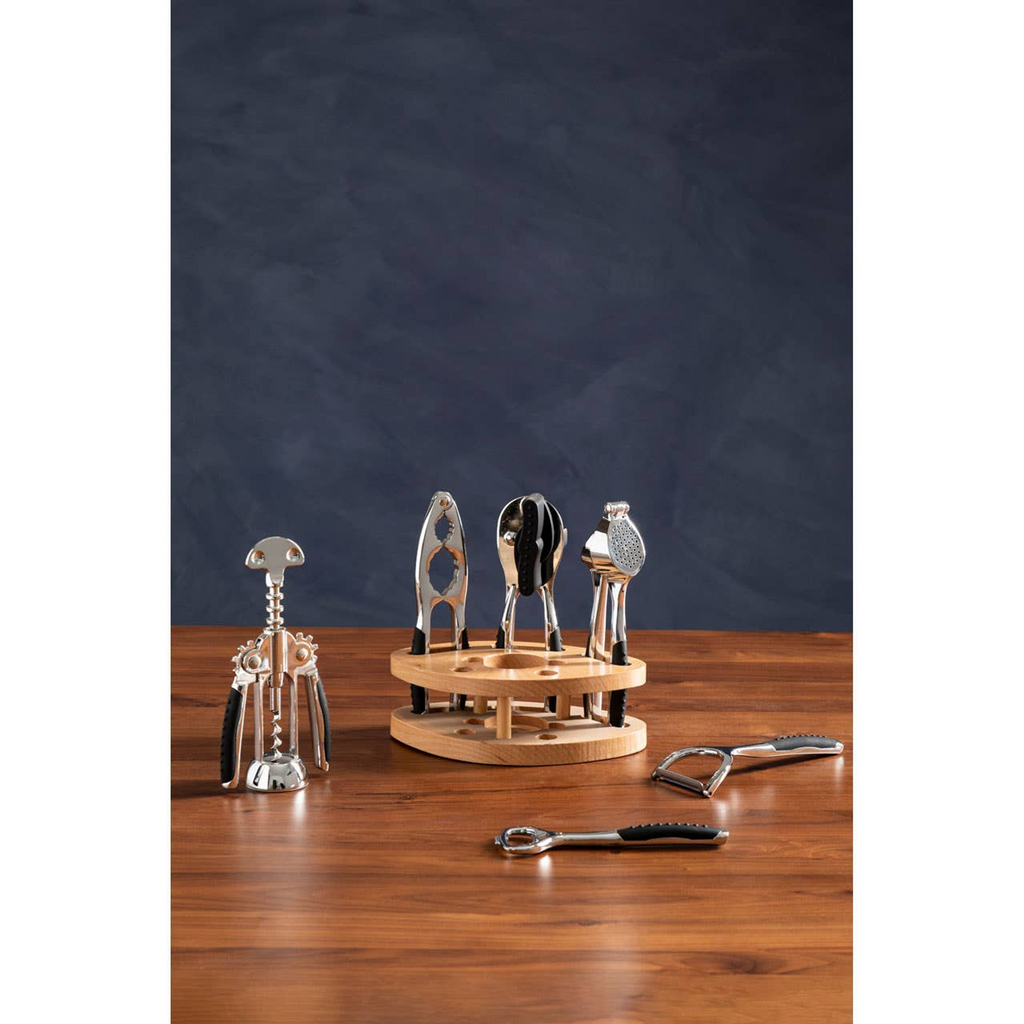 Cook Nook Paragon 7 Piece Chrome Finish Kitchen Gadget Set