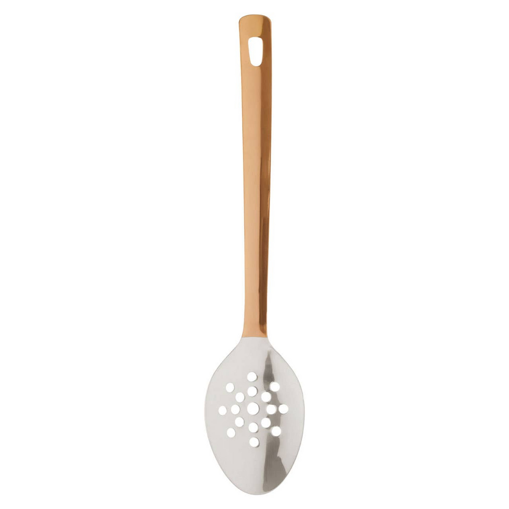 Cook Nook Freya Shiny Copper Finish Slotted Spoon
