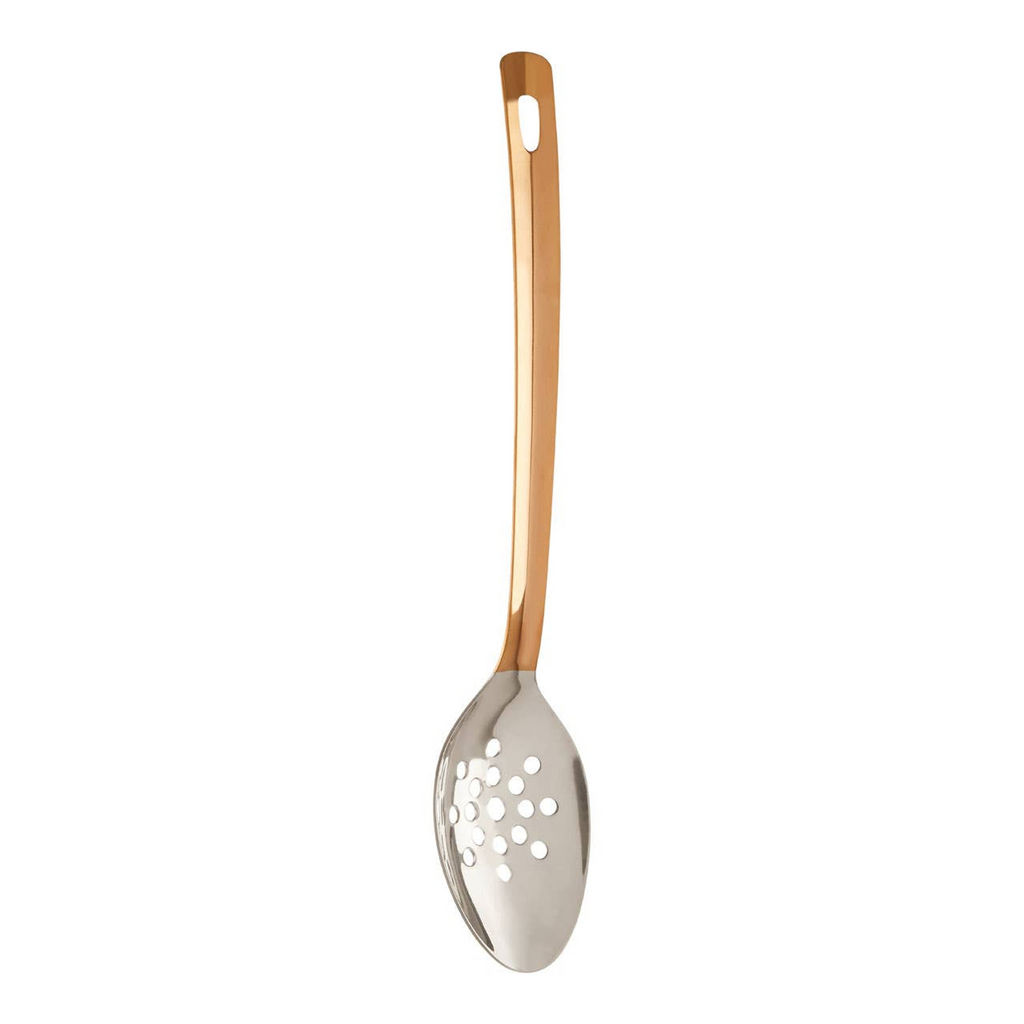 Cook Nook Freya Shiny Copper Finish Slotted Spoon