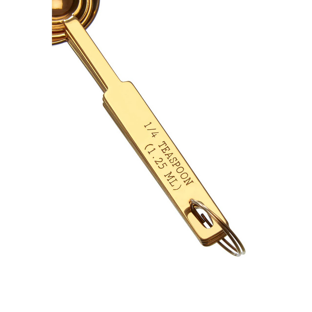 Cook Nook Alchemist Gold Finish Measuring Spoons