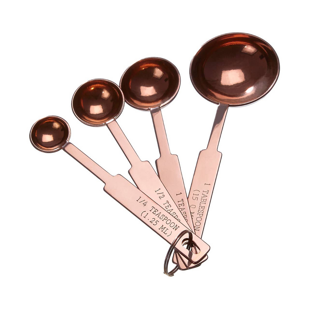 Cook Nook Alchemist Rose Gold Measuring Spoons