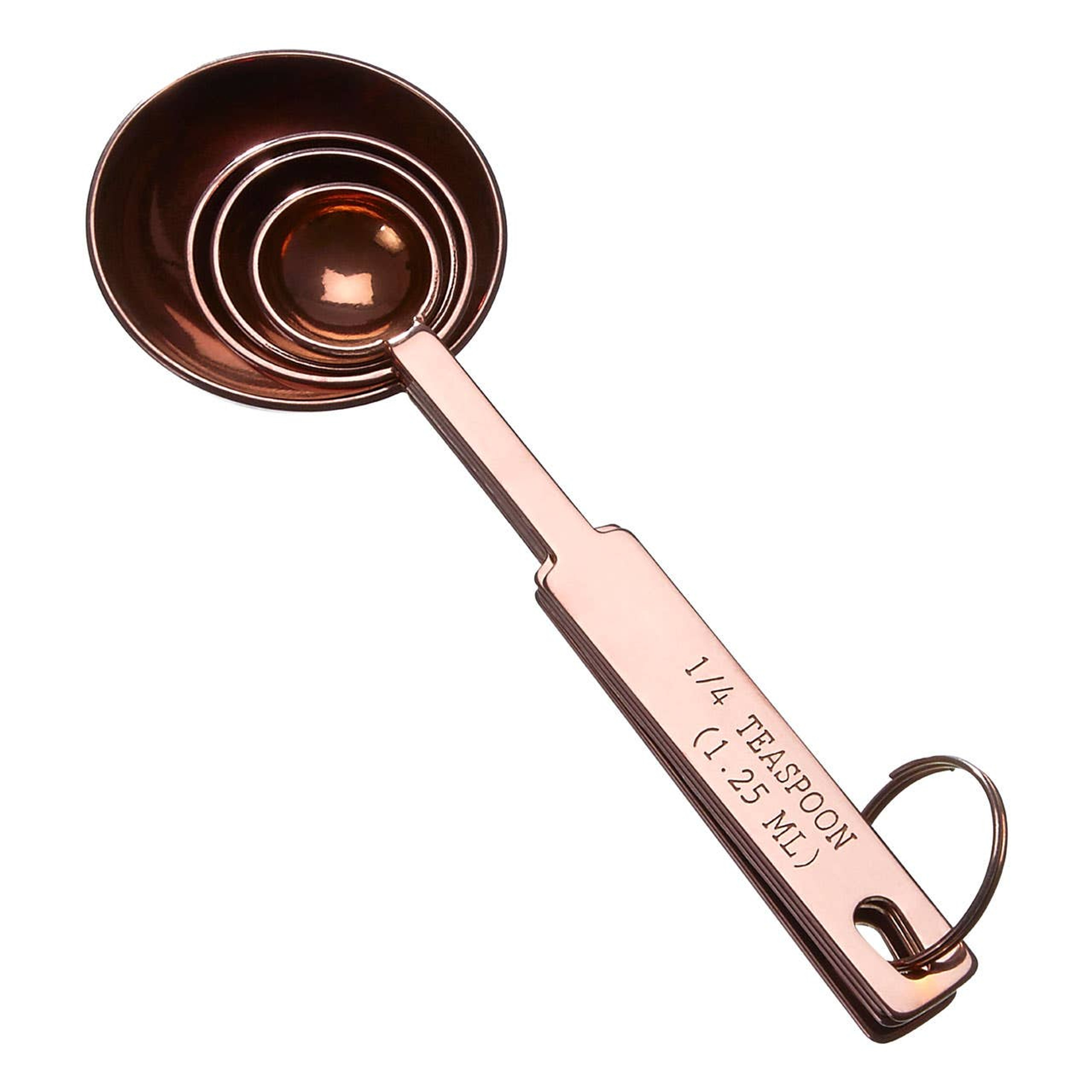 Cook Nook Alchemist Rose Gold Measuring Spoons