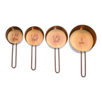 Cook Nook Alchemist Set of 4 Rose Gold Measuring Cups