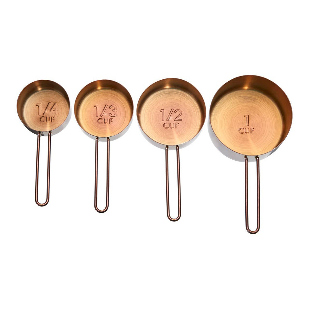 Cook Nook Alchemist Set of 4 Rose Gold Measuring Cups