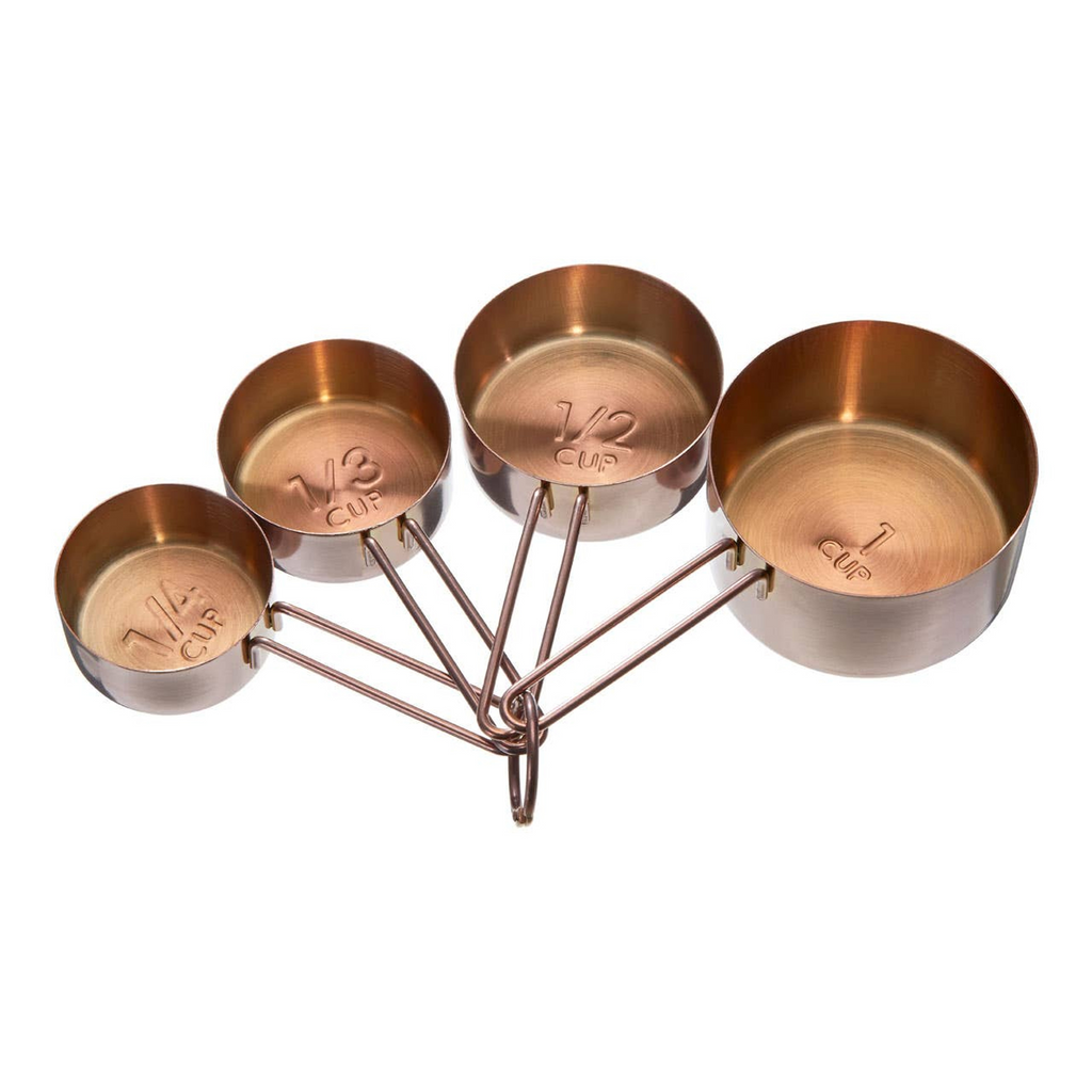 Cook Nook Alchemist Set of 4 Rose Gold Measuring Cups