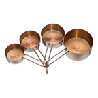 Cook Nook Alchemist Set of 4 Rose Gold Measuring Cups