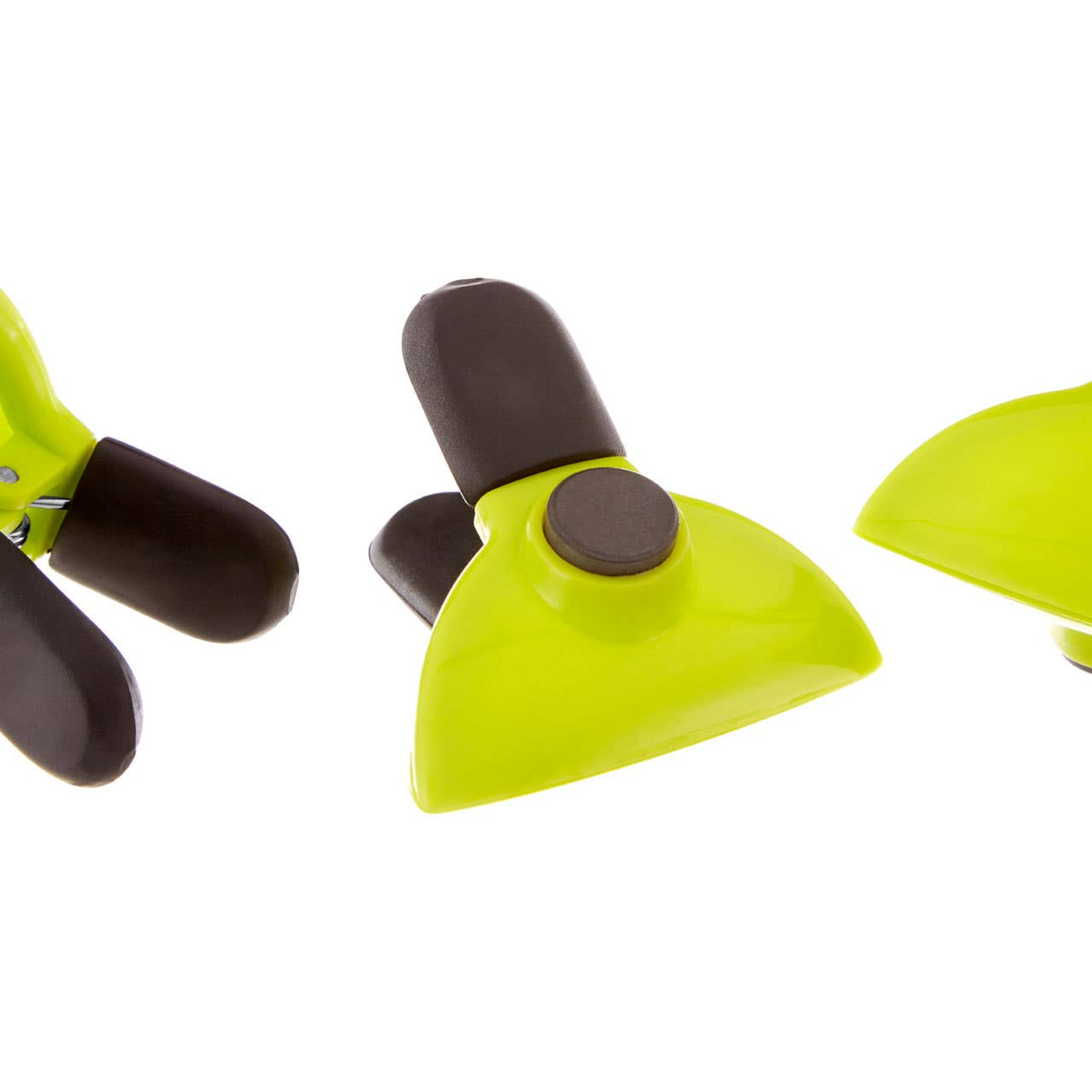 Cook Nook Set Of Three Lime Green Magnetic Clips