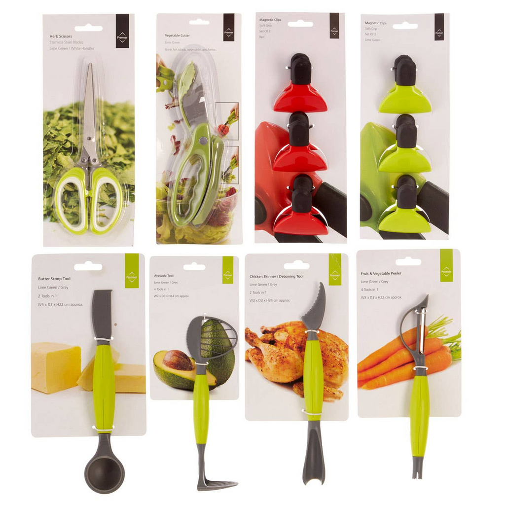 Cook Nook Tyri Set Of Three Red Magnetic Clips