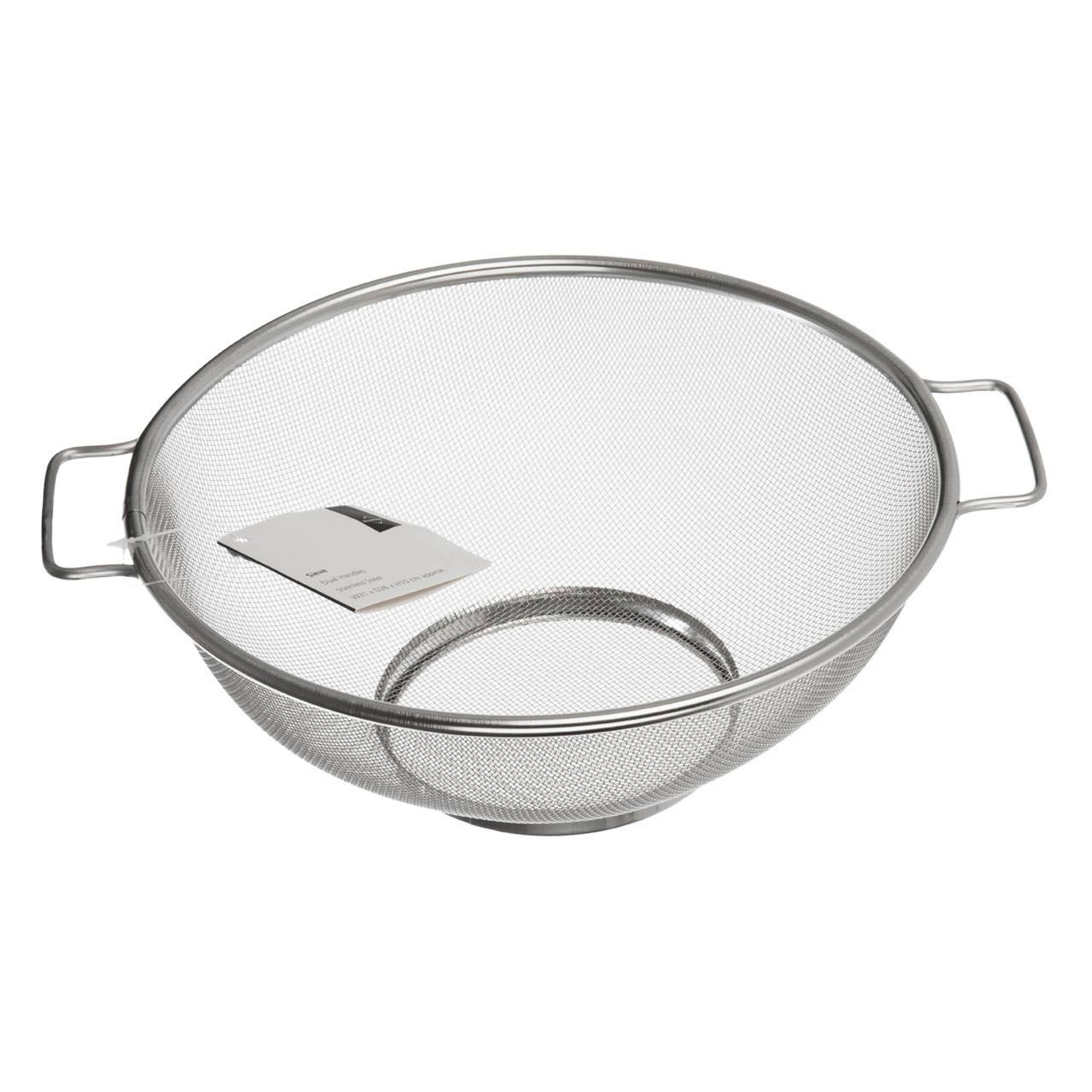 Cook Nook Zenigo Stainless Steel Colander With Dual Handles