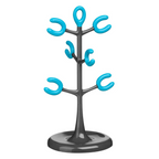 Cook Nook Grey and Blue 6 Cup Mug Tree