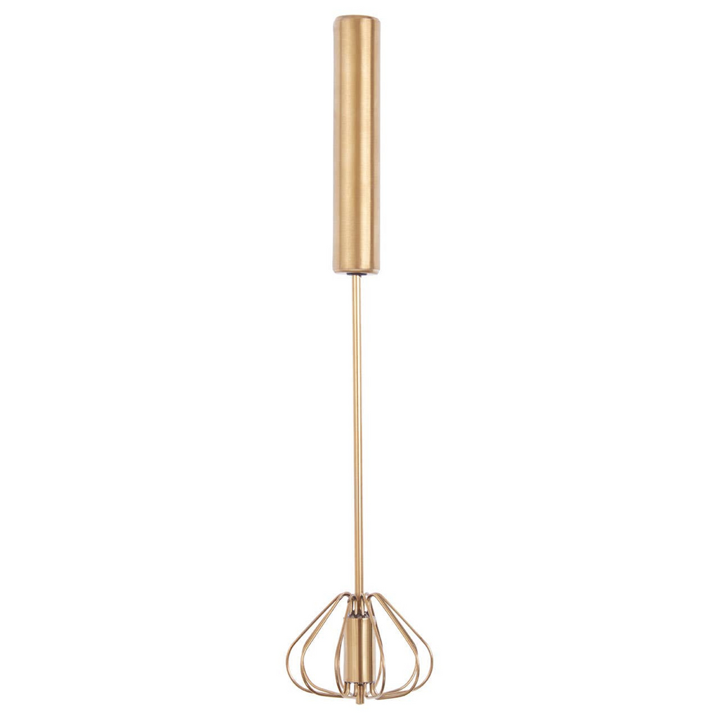 Cook Nook Zamin Press And Spin Light Gold 26cm Whisk