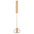 Cook Nook Zamin Press And Spin Light Gold 26cm Whisk