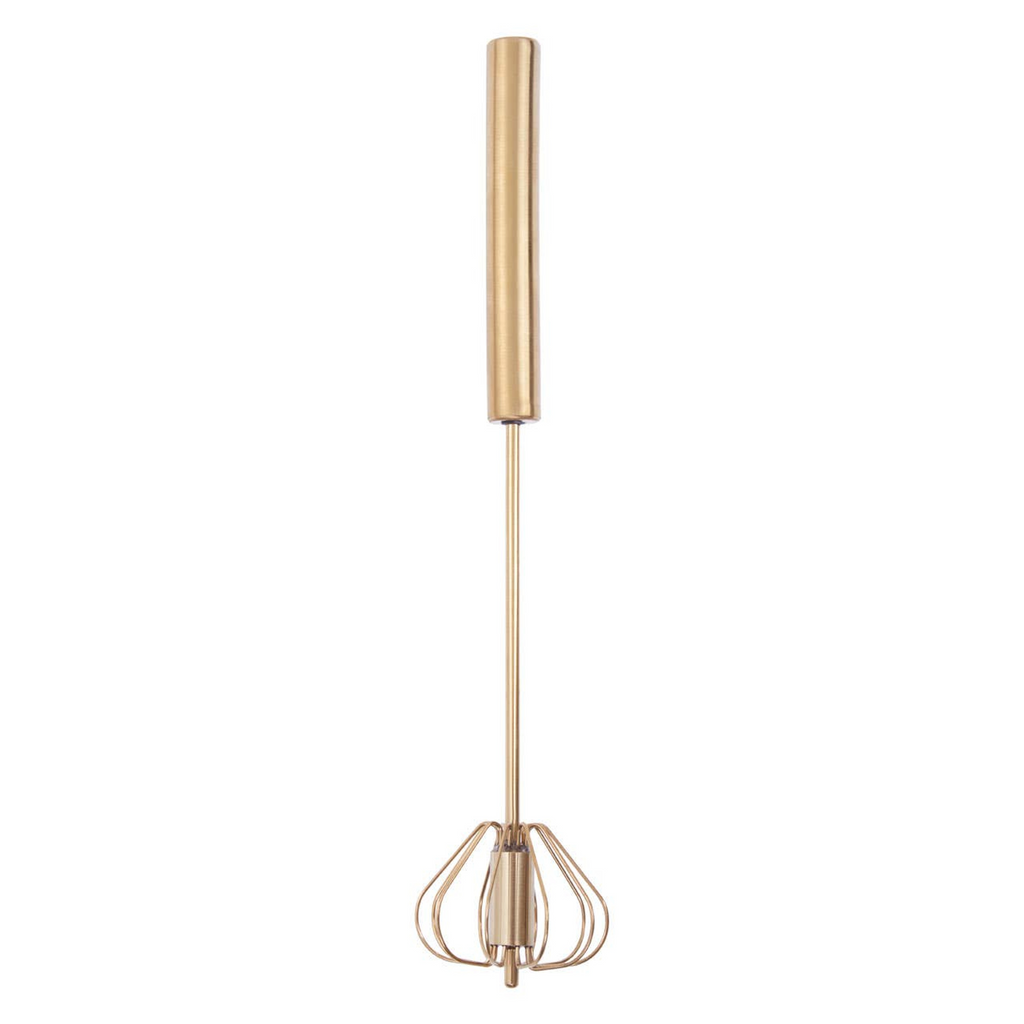 Cook Nook Zamin Press And Spin Light Gold 26cm Whisk
