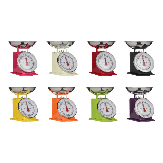 Cook Nook Olivier 5kg Orange Retro Kitchen Scale