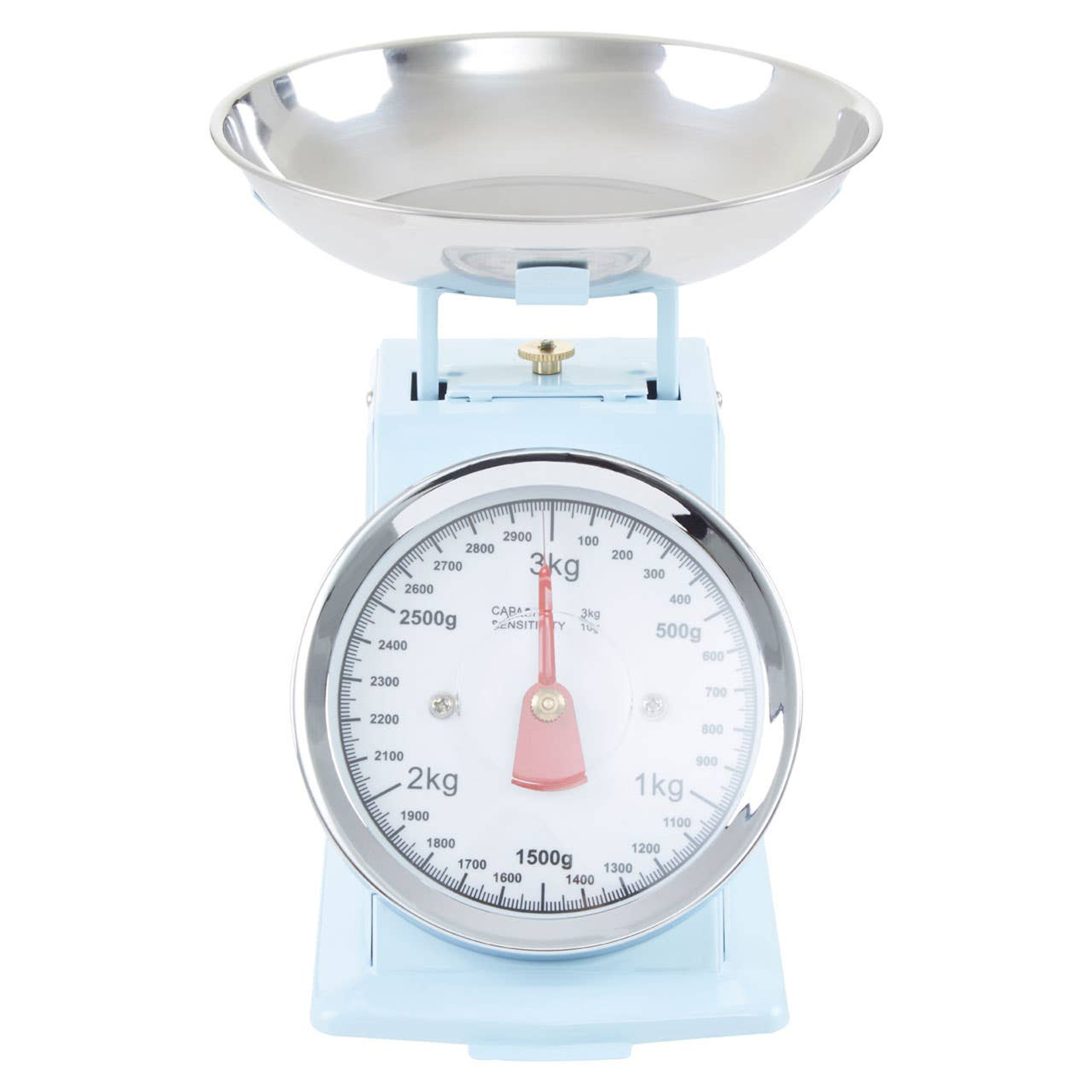 Cook Nook Olivier 3kg Pastel Blue Retro Kitchen Scale