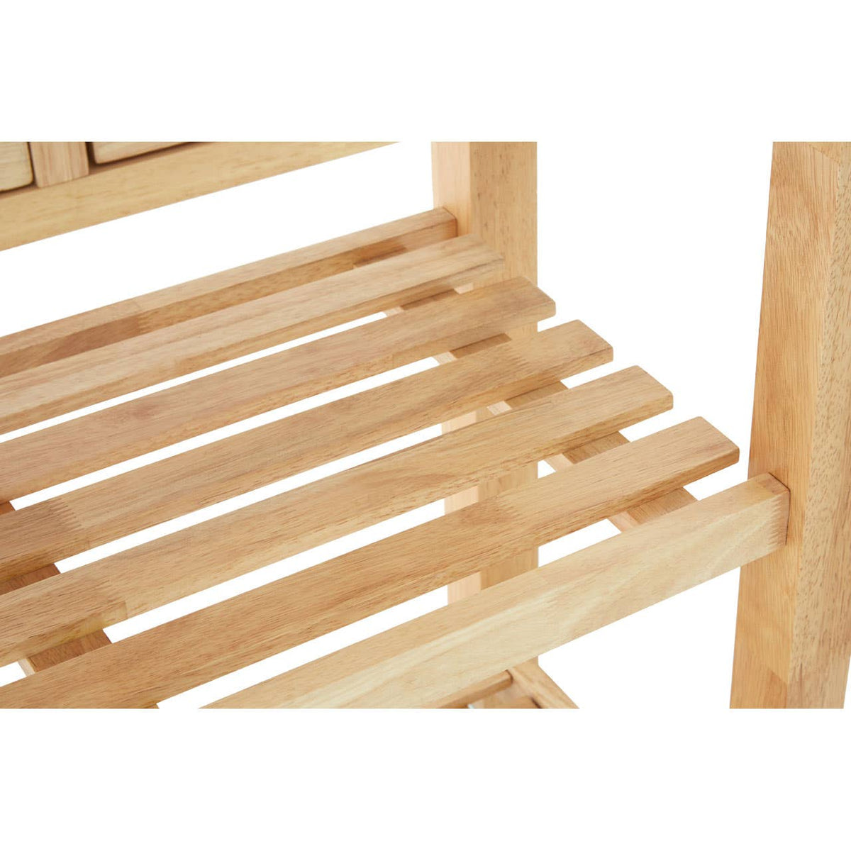 Harlow Glenn Tropical Hevea Wood Kitchen Trolley