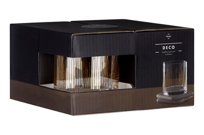 Jazz Glass Tumblers Set of 4